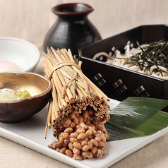 門前わら納豆そば