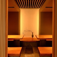 落ち着く雰囲気の店内