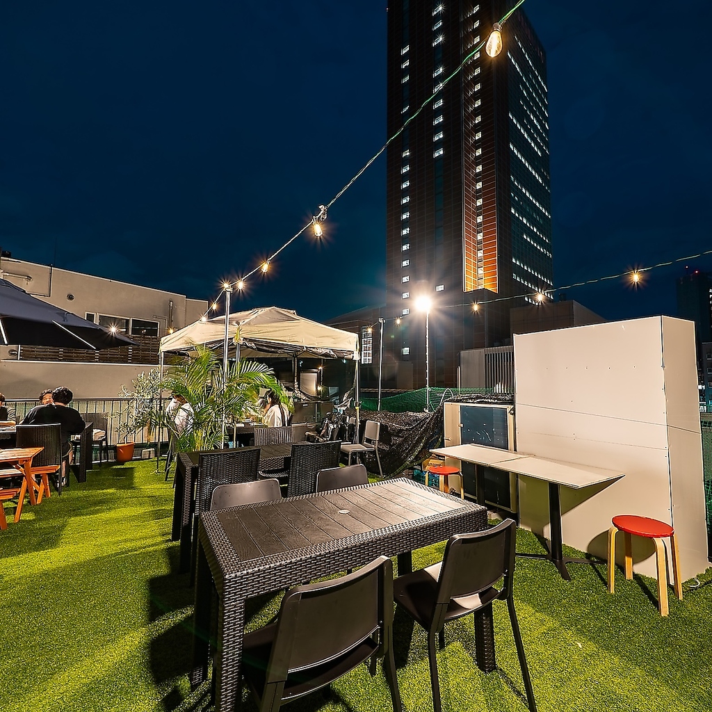 【三軒茶屋駅徒歩1分】肉×イタリアン！ルーフトップビアガーデン◎