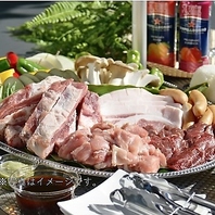 ホームパーティの様なくつろぎの空間で特別なBBQ体験