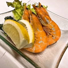 丸ごと食べられるエビのマリネ