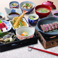 松花堂弁当(国産牛熟成サーロインステーキ付き)