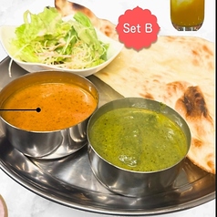 ナンカレーセット