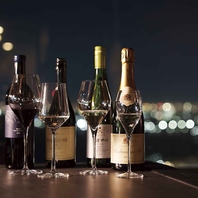 【ソムリエのいるレストラン】厳選した美酒