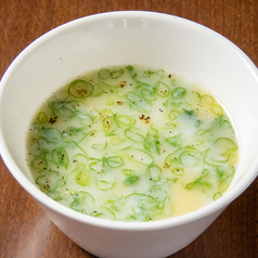 鶏白湯スープ