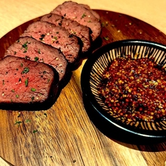 鹿肉のロースト