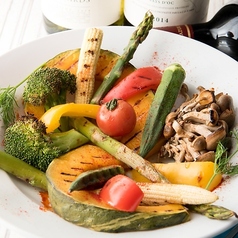 季節野菜の瞬間蒸し野菜