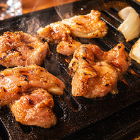国産にんにく使用！毎朝すりおろしの【鶏ジンギスカン】