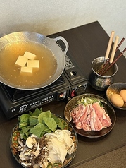 【新名物！ルイビ豚しゃぶしゃぶ】ルイビ豚しゃぶしゃぶセットの写真