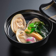 3月のおすすめ　蛤のお吸い物