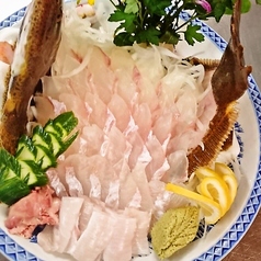 鮮魚の活け造り盛り合わせ （4人前～）