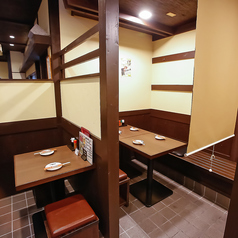 サク飲みやお仕事帰り、友人での飲み会に使い勝手のよいテーブル席♪お席をつなげてご利用も可能です★