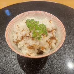 ちりめん山椒混ぜご飯