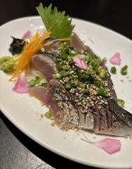 天然鬼締め 〆鯖の炙り刺