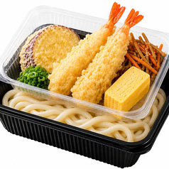 海老天うどん弁当