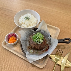 肉厚飛騨牛ハンバーグ/ライス