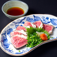 サーモン刺身