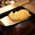 料理メニュー写真&nbsp;”自家製”鉄板ぎょうざ