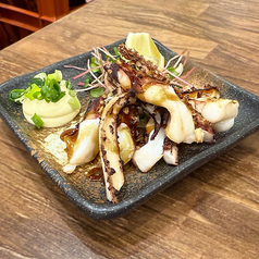 イカゲソ炙り焼き