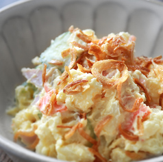 自家製ポテトサラダ＆燻製玉子