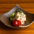 料理メニュー写真&nbsp;茸と胡桃の温ポテトサラダ