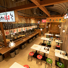 ご宴会は最大107名様まで収容可能◎各種宴会におすすめな食べ放題コースをご用意しております!お客様に楽しいひとときをお過ごしいただけるよう、一同心を込めておもてなしいたします。