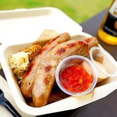 【キッチンカーメニュー】ブラジル式生ソーセージ　