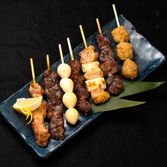 牛カツだけじゃない！絶品の自家製の地鶏焼き鳥をご賞味！