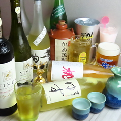 厳選した地酒からメガシリーズまで豊富なドリンク♪