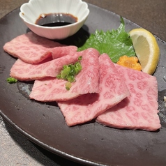 常陸牛の牛刺し風　1人前