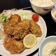 期間限定！広島産大粒カキフライ膳