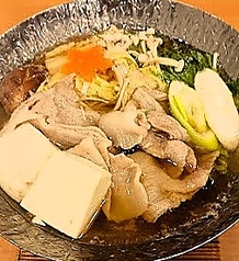 えびすもち豚の出汁しゃぶ小鍋