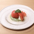 料理メニュー写真&nbsp;フレッシュトマトのクリーミーチーズサラダ