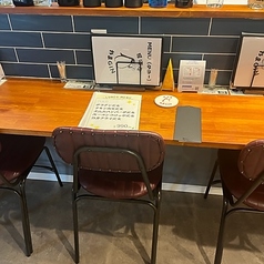 カウンター席