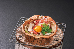 かに味噌甲羅焼