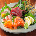 料理メニュー写真&nbsp;刺身5種盛り合わせ