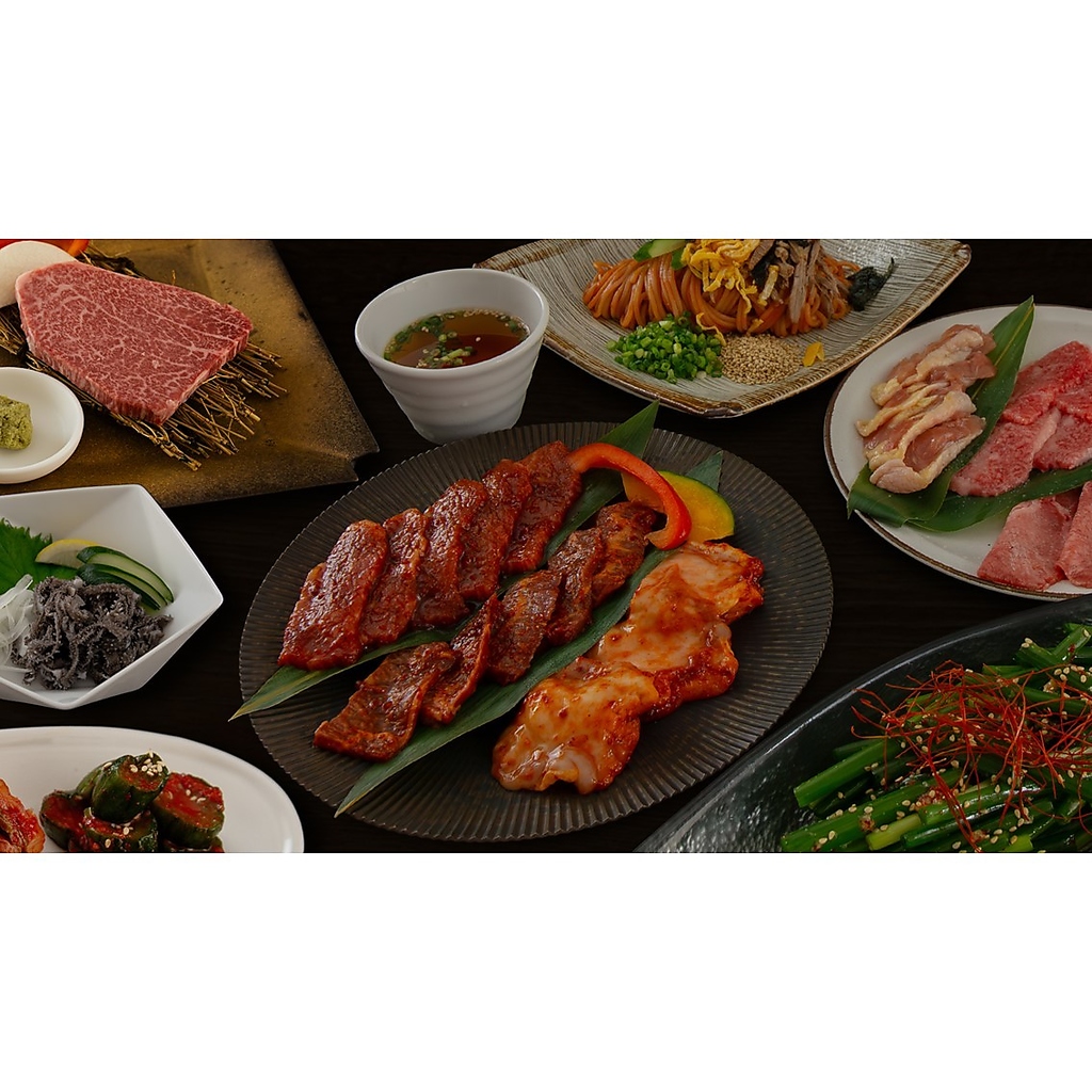 「A5等級の大分和牛」や「九州産黒毛和牛」といった肉質へのこだわりぬいた焼肉店