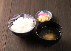 ご飯・味噌汁セット