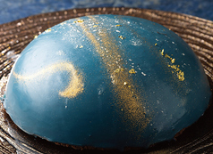 プラネタリウムのチョコレートドームケーキ