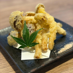 やなぎまつたけの天ぷら