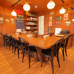 5人カウンター席