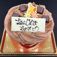 生ショコラ(写真は5号サイズ)