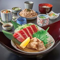 炙りまぐろ塩たたき定食 お得な茶碗蒸し付