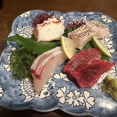 鮮魚4種盛り(1人前)
