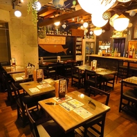 和風（サ）BARな落ち着いた空間