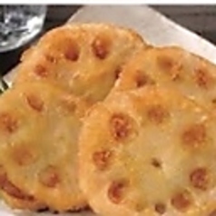 蓮根のはさみ揚げ