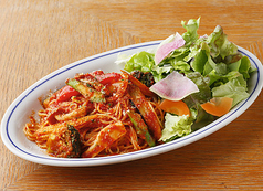 ベジタブルトマトソースパスタ