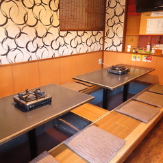 ごゆっくりお寛ぎいただける座敷をご用意しております！各種宴会にもピッタリ◎