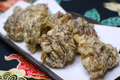 料理メニュー写真 島もずくの天ぷら(4個入り)