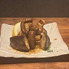 肉厚椎茸のエビ味噌バター